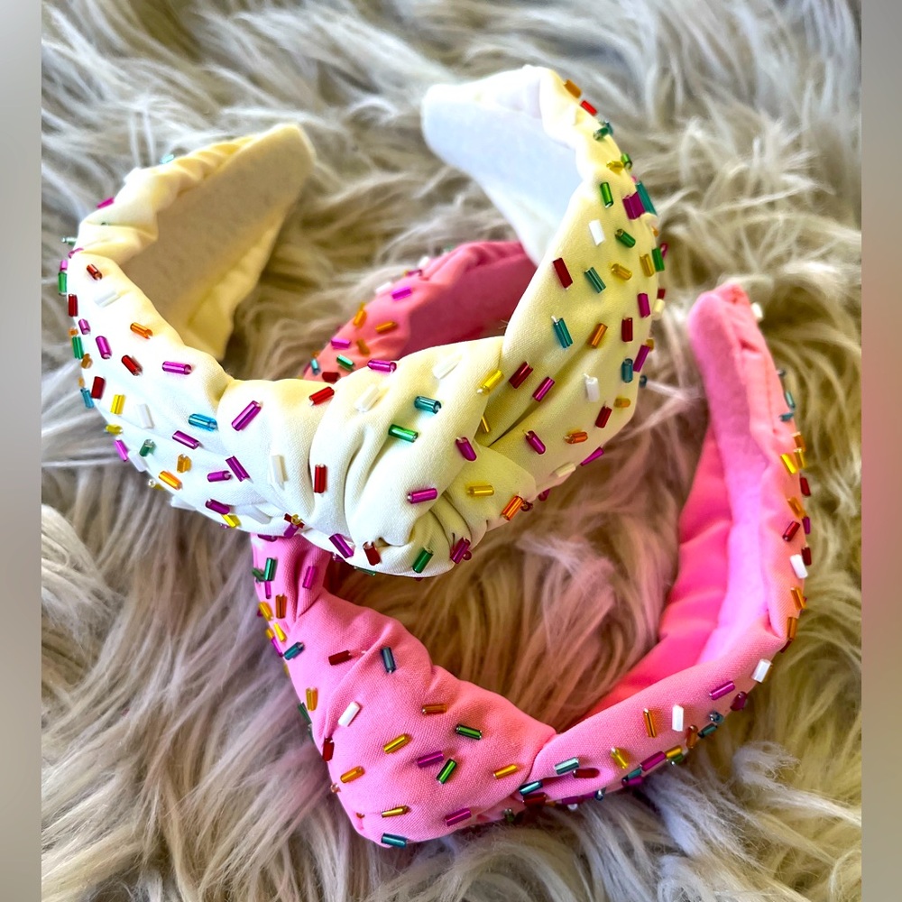 Colorful Sprinkle Headband Set